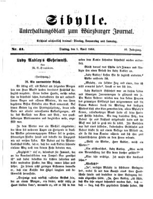 Sibylle (Würzburger Journal) Dienstag 5. April 1864