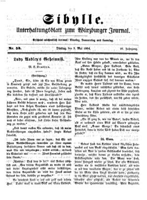 Sibylle (Würzburger Journal) Dienstag 3. Mai 1864