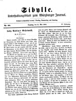 Sibylle (Würzburger Journal) Samstag 21. Mai 1864