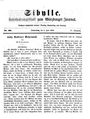 Sibylle (Würzburger Journal) Donnerstag 9. Juni 1864