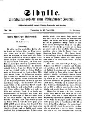 Sibylle (Würzburger Journal) Mittwoch 15. Juni 1864