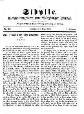 Sibylle (Würzburger Journal) Samstag 6. August 1864