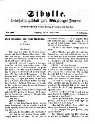 Sibylle (Würzburger Journal) Samstag 20. August 1864