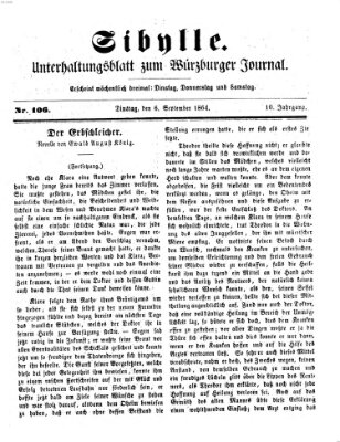 Sibylle (Würzburger Journal) Dienstag 6. September 1864