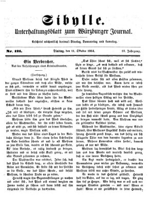 Sibylle (Würzburger Journal) Dienstag 11. Oktober 1864