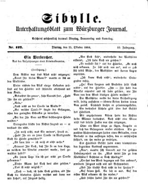 Sibylle (Würzburger Journal) Dienstag 25. Oktober 1864