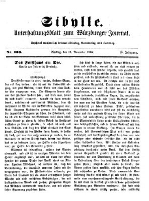 Sibylle (Würzburger Journal) Dienstag 15. November 1864