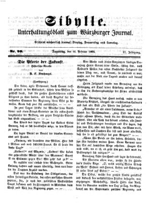 Sibylle (Würzburger Journal) Donnerstag 16. Februar 1865