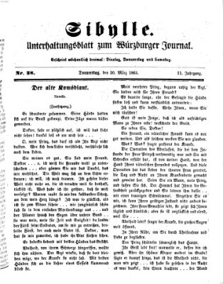 Sibylle (Würzburger Journal) Donnerstag 30. März 1865