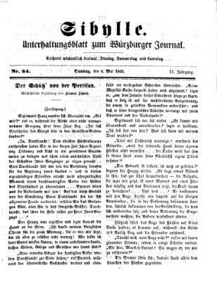 Sibylle (Würzburger Journal) Samstag 6. Mai 1865