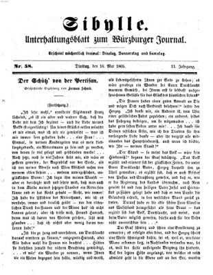 Sibylle (Würzburger Journal) Dienstag 16. Mai 1865