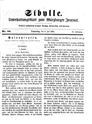 Sibylle (Würzburger Journal) Donnerstag 6. Juli 1865