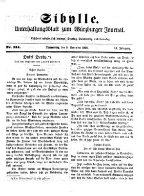 Sibylle (Würzburger Journal) Donnerstag 9. November 1865