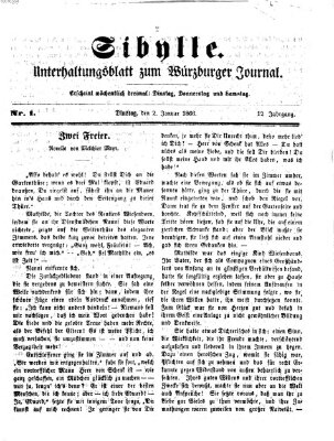 Sibylle (Würzburger Journal) Dienstag 2. Januar 1866