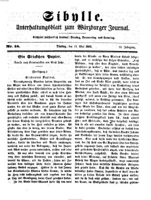 Sibylle (Würzburger Journal) Dienstag 15. Mai 1866