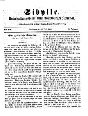 Sibylle (Würzburger Journal) Donnerstag 19. Juli 1866