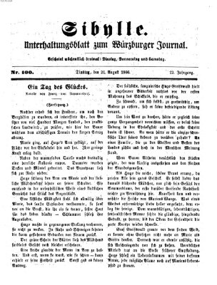 Sibylle (Würzburger Journal) Dienstag 21. August 1866