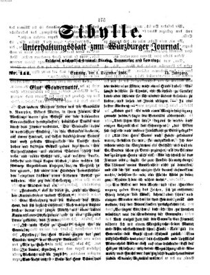 Sibylle (Würzburger Journal) Samstag 1. Dezember 1866