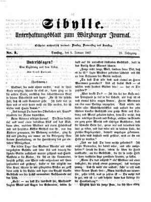 Sibylle (Würzburger Journal) Samstag 5. Januar 1867