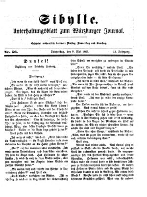 Sibylle (Würzburger Journal) Donnerstag 9. Mai 1867