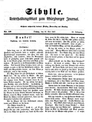 Sibylle (Würzburger Journal) Dienstag 14. Mai 1867