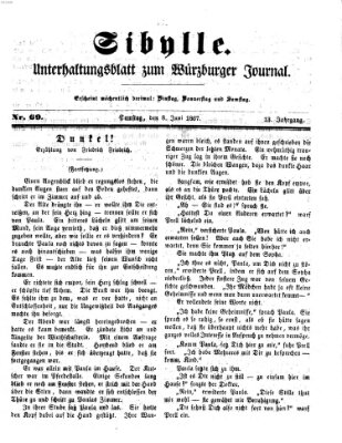 Sibylle (Würzburger Journal) Samstag 8. Juni 1867