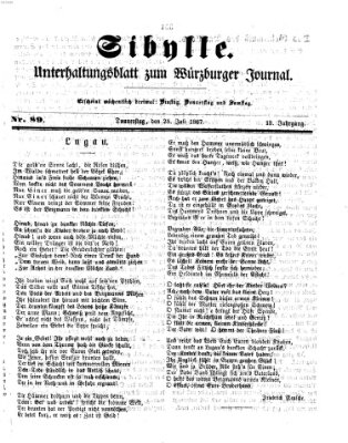 Sibylle (Würzburger Journal) Donnerstag 25. Juli 1867