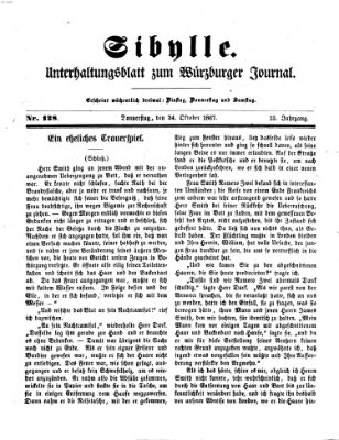 Sibylle (Würzburger Journal) Donnerstag 24. Oktober 1867