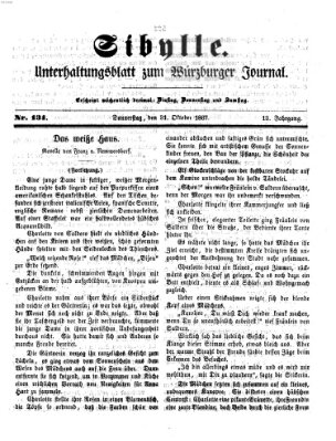 Sibylle (Würzburger Journal) Donnerstag 31. Oktober 1867