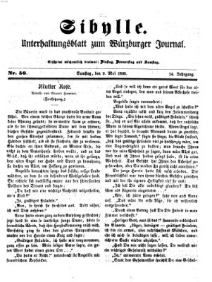 Sibylle (Würzburger Journal) Samstag 9. Mai 1868