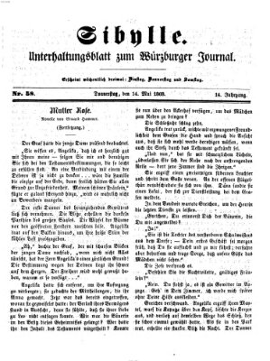 Sibylle (Würzburger Journal) Donnerstag 14. Mai 1868