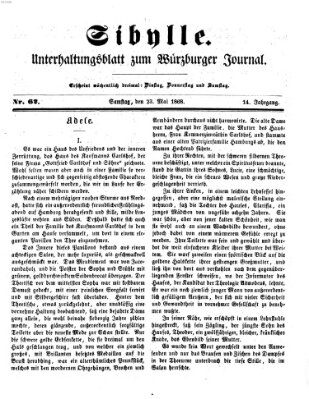 Sibylle (Würzburger Journal) Samstag 23. Mai 1868