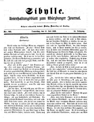 Sibylle (Würzburger Journal) Donnerstag 16. Juli 1868