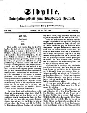 Sibylle (Würzburger Journal) Samstag 18. Juli 1868