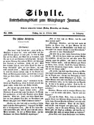 Sibylle (Würzburger Journal) Dienstag 20. Oktober 1868