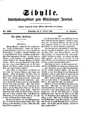 Sibylle (Würzburger Journal) Donnerstag 22. Oktober 1868