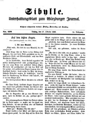 Sibylle (Würzburger Journal) Dienstag 27. Oktober 1868