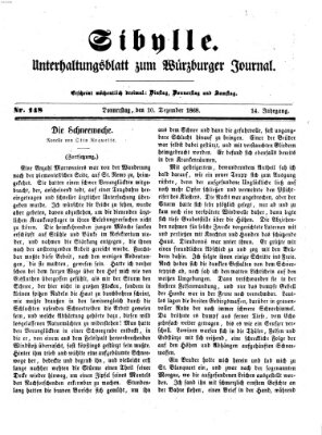 Sibylle (Würzburger Journal) Donnerstag 10. Dezember 1868