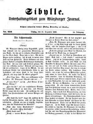 Sibylle (Würzburger Journal) Dienstag 29. Dezember 1868