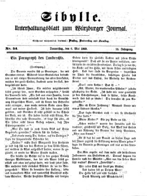 Sibylle (Würzburger Journal) Donnerstag 6. Mai 1869