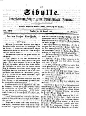 Sibylle (Würzburger Journal) Samstag 21. August 1869