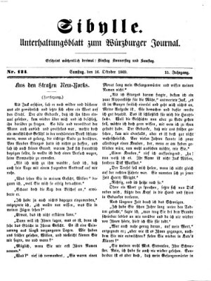 Sibylle (Würzburger Journal) Samstag 16. Oktober 1869