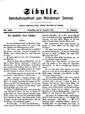 Sibylle (Würzburger Journal) Donnerstag 30. Dezember 1869