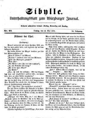 Sibylle (Würzburger Journal) Dienstag 24. Mai 1870