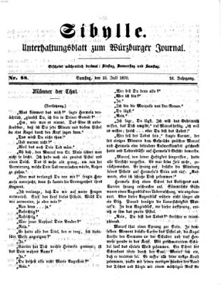 Sibylle (Würzburger Journal) Samstag 23. Juli 1870