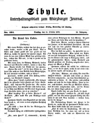 Sibylle (Würzburger Journal) Samstag 15. Oktober 1870