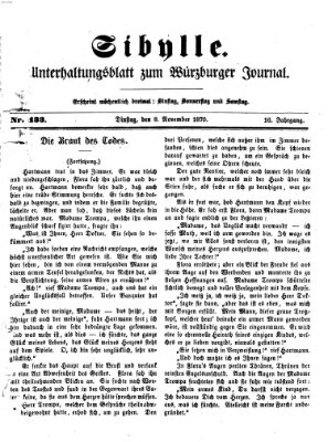 Sibylle (Würzburger Journal) Dienstag 8. November 1870