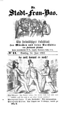 Stadtfraubas Samstag 14. Juni 1862