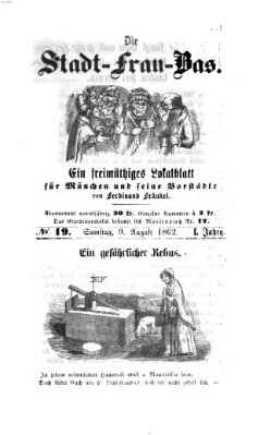 Stadtfraubas Samstag 9. August 1862