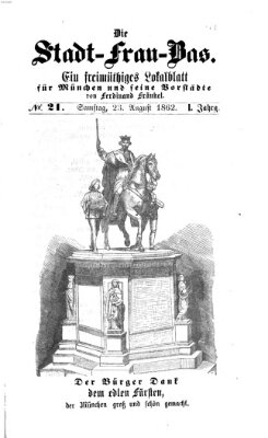 Stadtfraubas Samstag 23. August 1862